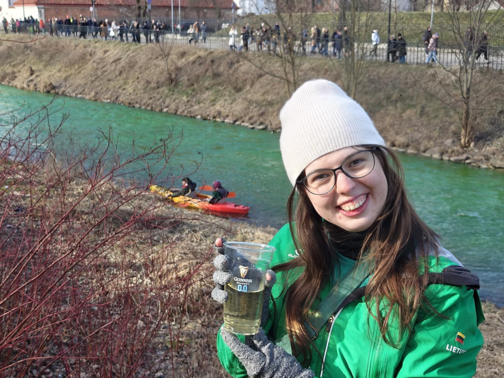 Barbora Sharrock švenčia Patriko dieną