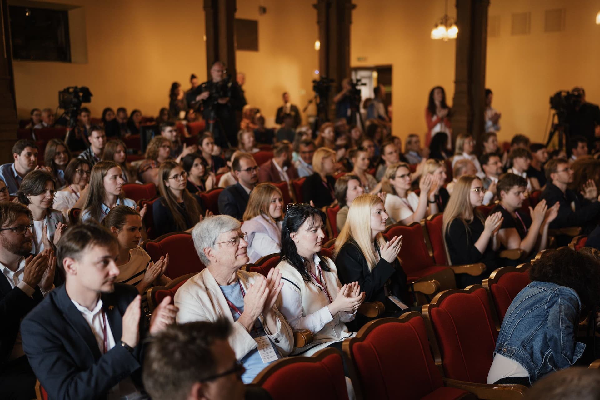 Vilniaus universiteto renginio nuotrauka